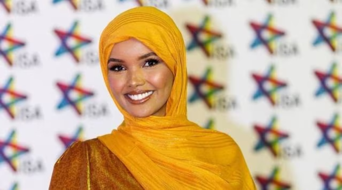 Halima Aden Unveils Buttonscarves' Crown Series Collection - The Halal ...